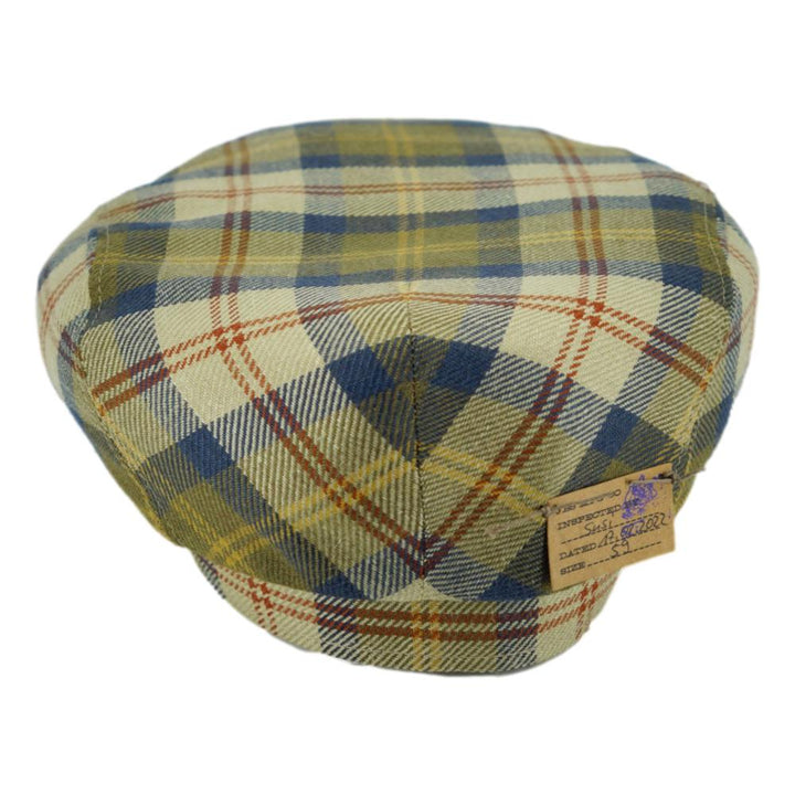 Stetson Driver Cap - Wool Silk Plaid Check - Flat Cap fra Stetson hos The Prince Webshop