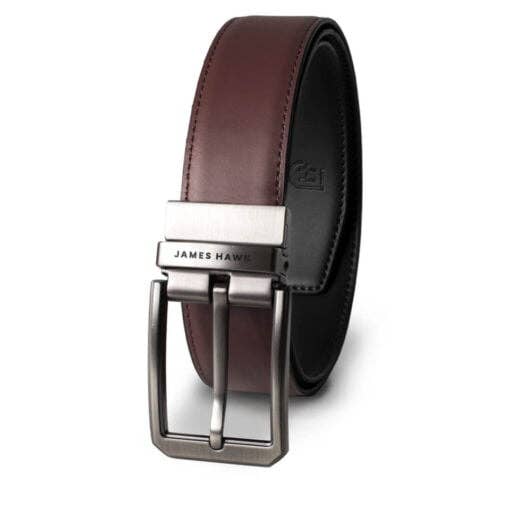 James Hawk Smart Belt - Reversible Black/Brown - Bælte fra James Hawk hos The Prince Webshop