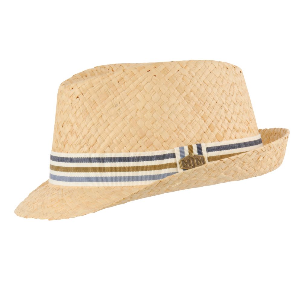 MJM Stylish Sommer Strå Hat 100% Raffia - S (56 cm) - Hat fra MJM Hats hos The Prince Webshop