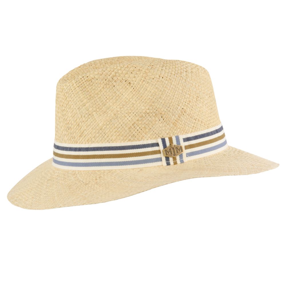 MJM Summer Panama Hat - Natur - Hat fra MJM Hats hos The Prince Webshop