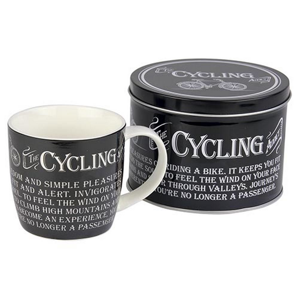 The Cycling Addict Krus i flot Gavedåse - Krus fra The Ultimate Gift for Man hos The Prince Webshop