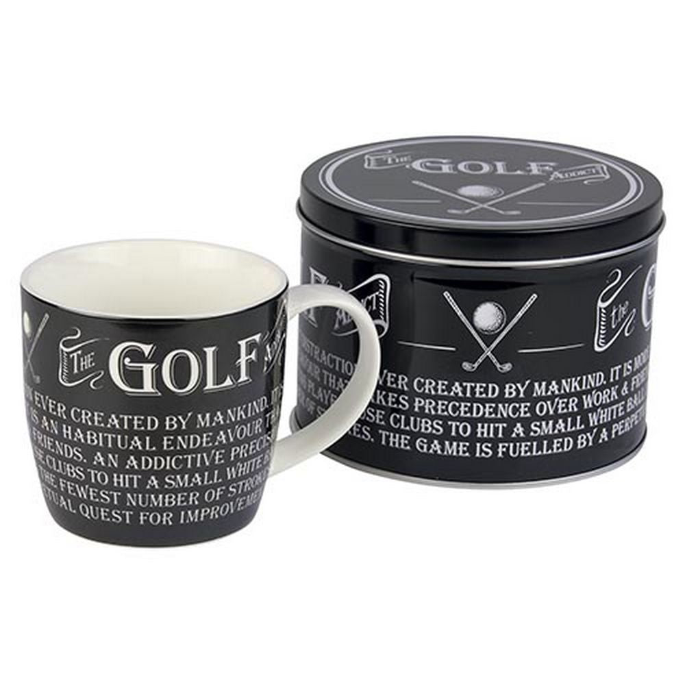 The Golf Addict Krus i flot Gavedåse - Krus fra The Ultimate Gift for Man hos The Prince Webshop