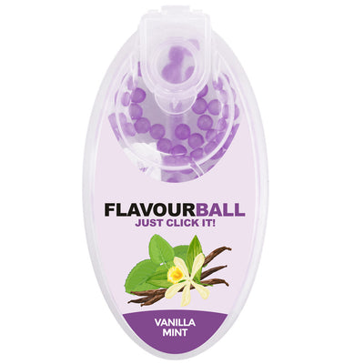 100 stk Vanilla Mint Flavour Balls i Pod - Aroma Kugler fra FLAVOUR BALLS hos The Prince Webshop