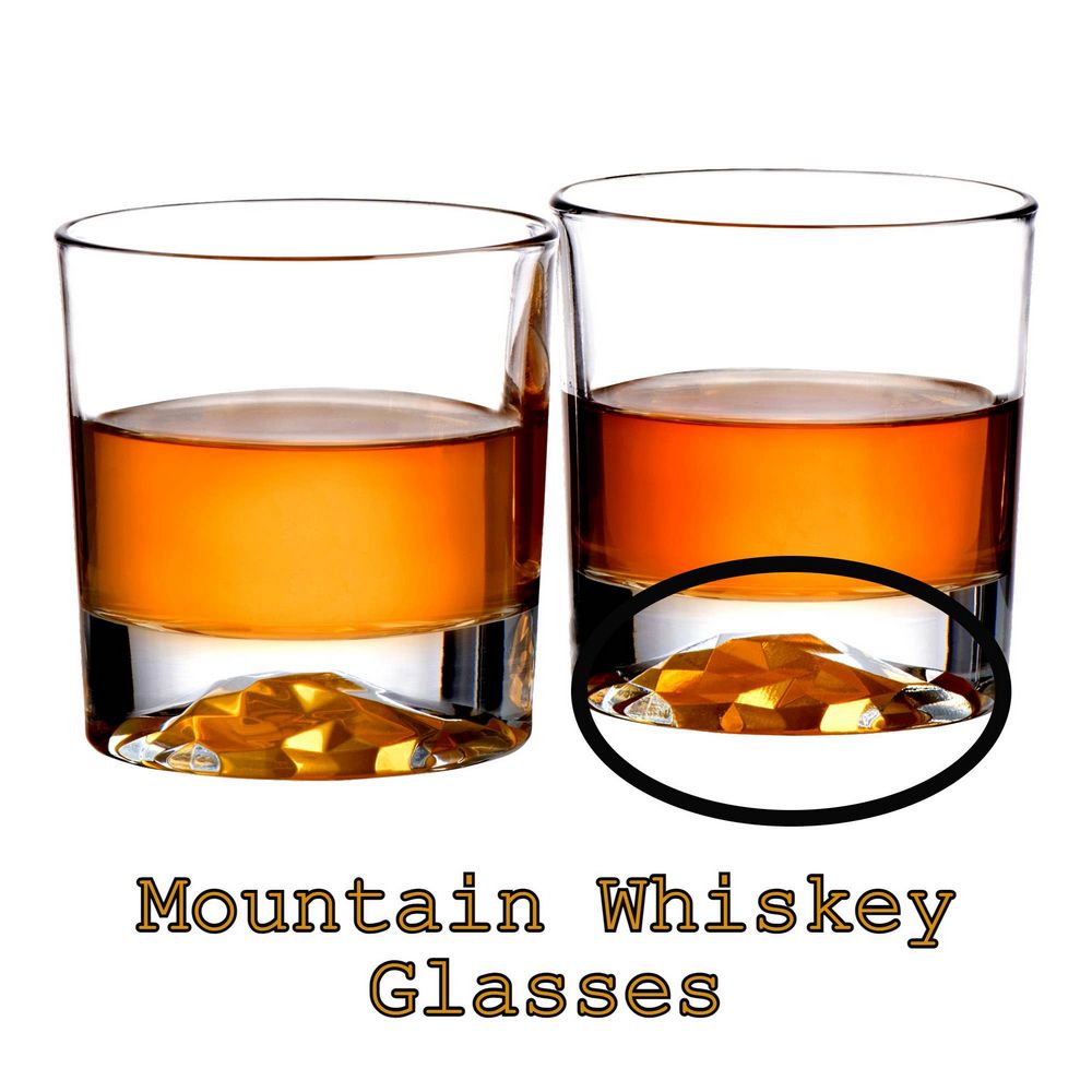 Whiskey Karaffel med Lufttæt Glasprop + 4 Glas - Whiskey Karaffel fra Bezrat Barware USA hos The Prince Webshop