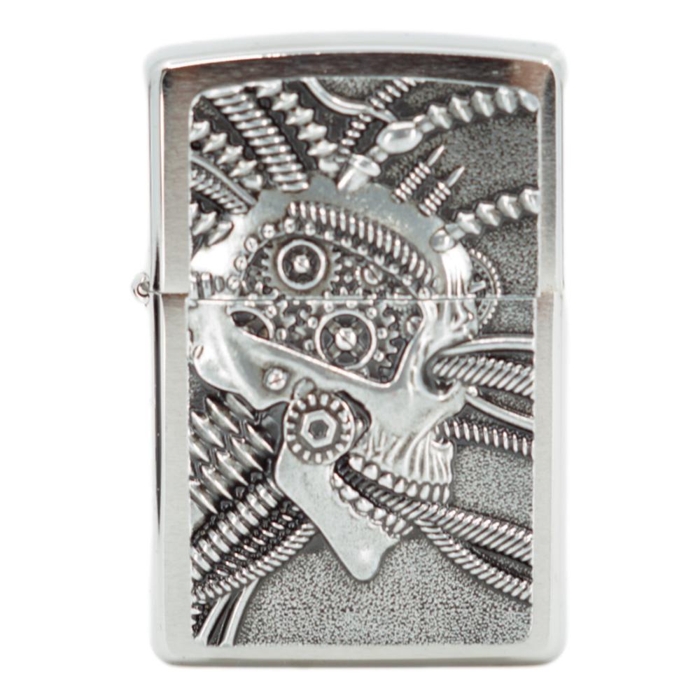 Zippo Lighter Cyperpunk Skull - Zippo Lighter fra Zippo hos The Prince Webshop