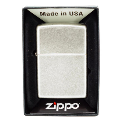 Original Zippo Lighter Antique Silver - Zippo Lighter fra Zippo hos The Prince Webshop