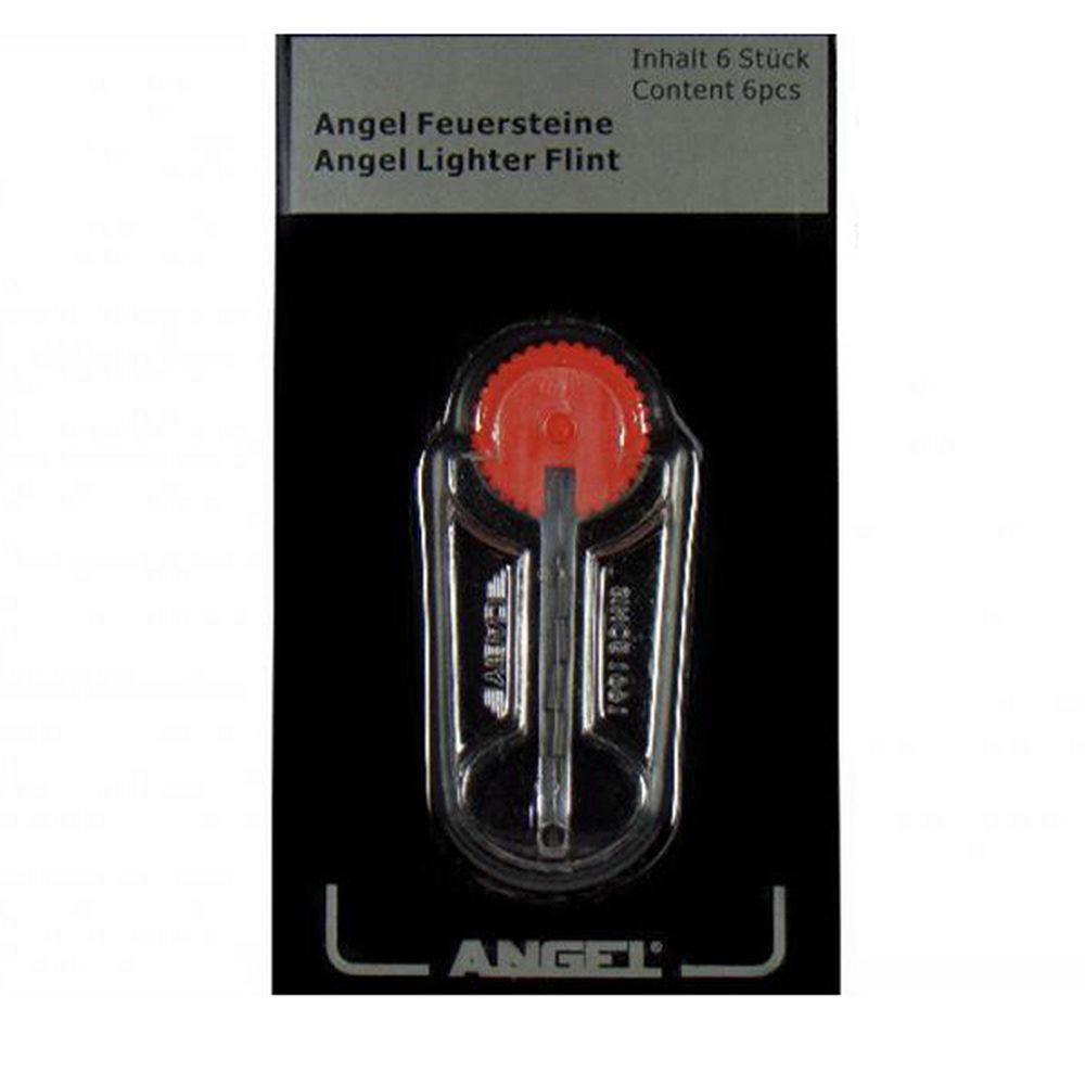 Angel Flintsten til Lighter - 1 Blisterpak med 6 Sten - Lighter Tilbehør fra Angel hos The Prince Webshop