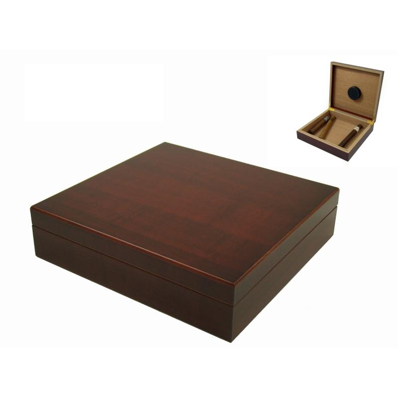 Angelo 10 Cigar Humidor i Bordeaux Træ - Cigar Humidor fra Angelo hos The Prince Webshop