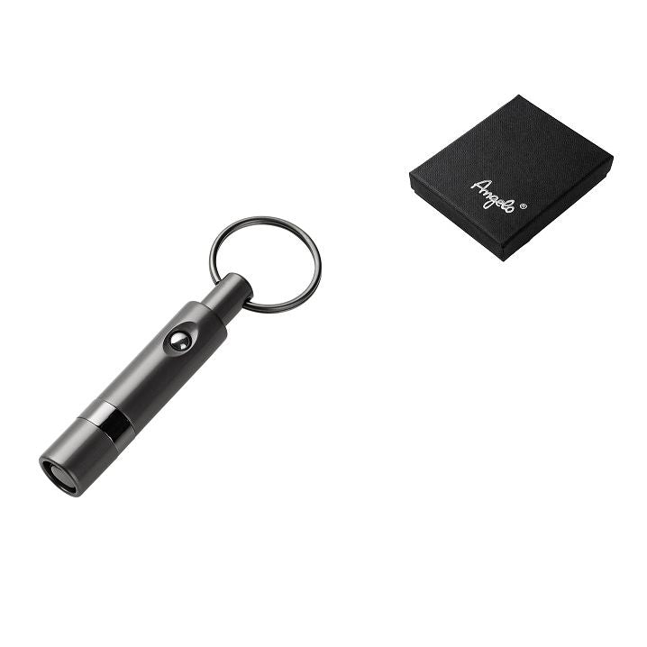 Angelo Cigar Punch Nøglering - Dark Metal - Cigar Klipper fra Angelo hos The Prince Webshop