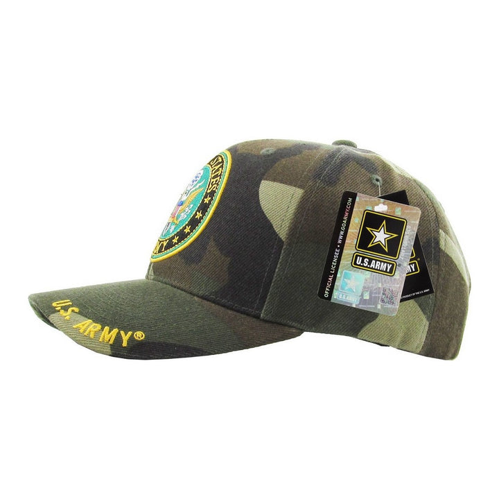 US ARMY SEAL Baseball Cap - Grøn Camo - Baseball Cap fra Ethos hos The Prince Webshop