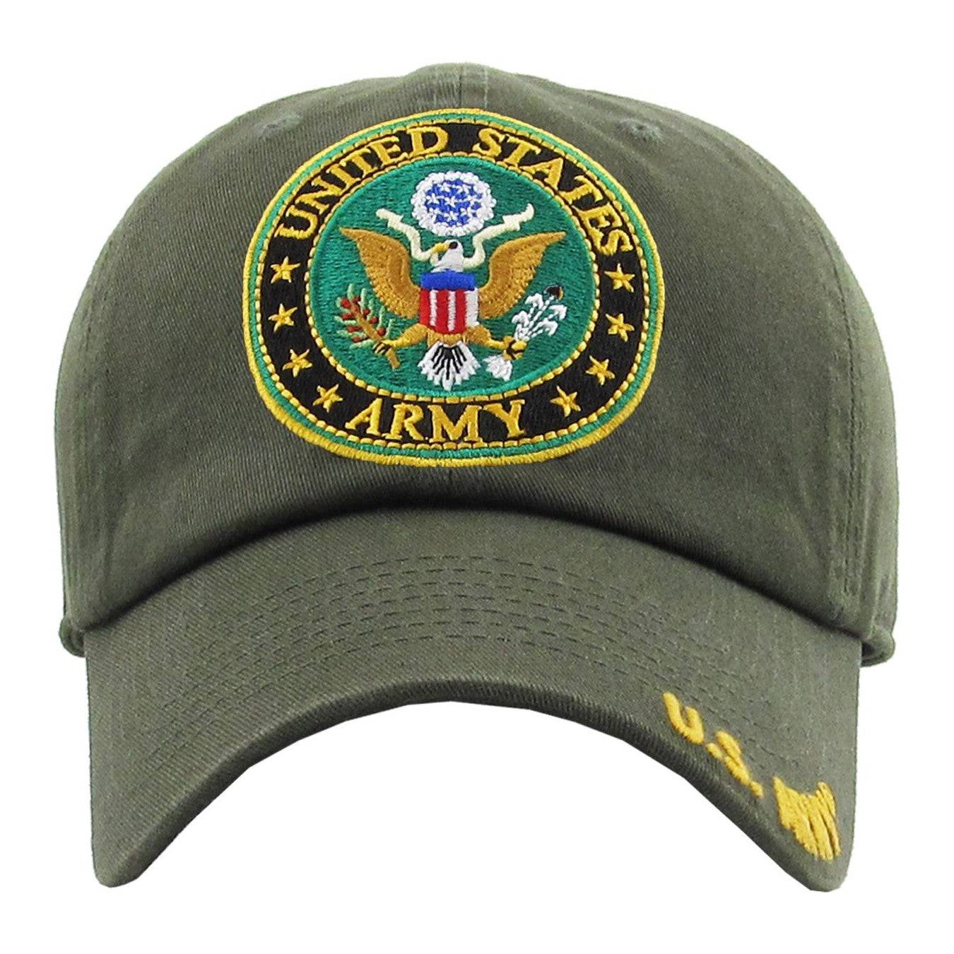 US ARMY SEAL Baseball Cap - Oliven Grøn - Baseball Cap fra Ethos hos The Prince Webshop