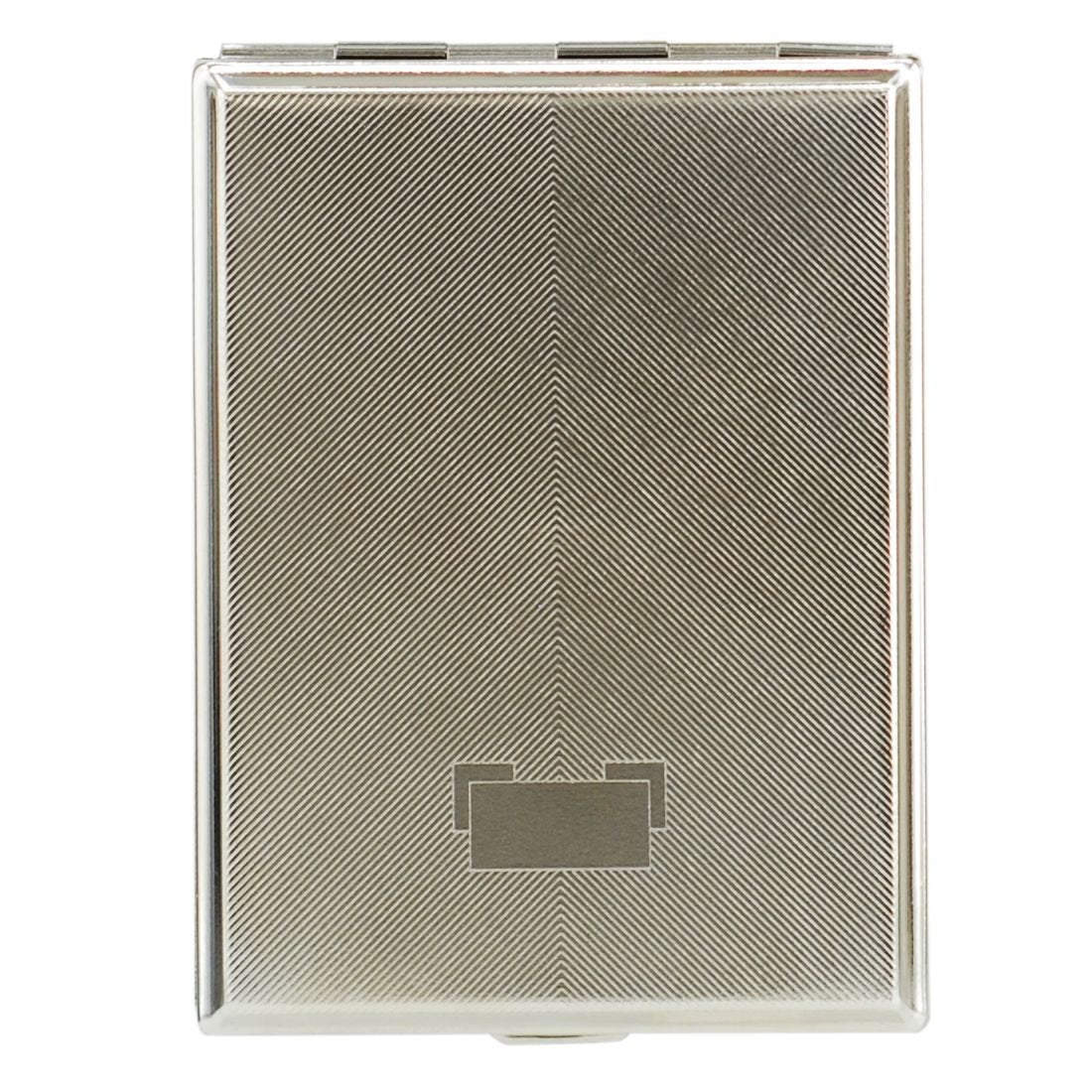 atomic cigarette case Safety Match Wallet Business Card Holder and protective design in black or silver for everyday use or travel CIGARETTE CASE ATOMIC INDIANA FOR