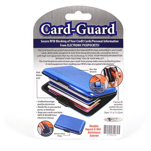 Aluminium Card-Guard Kortholder - Polka Dots - Kortholder fra Card Guard hos The Prince Webshop