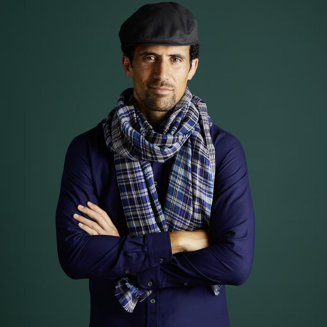 AV08 BARRA Foulard Tørklæde - Merino Uld - Halstørklæde fra AV08 Paris hos The Prince Webshop