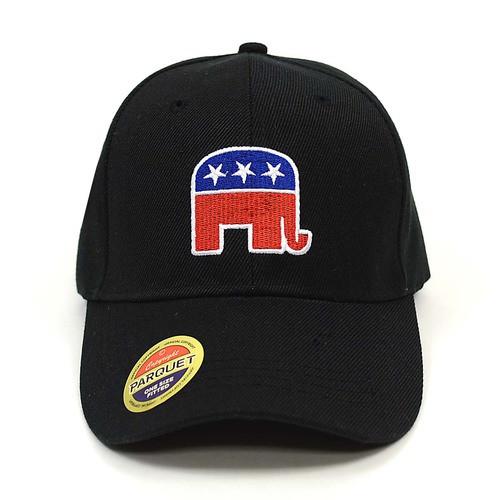 Baseball Cap US Election Republican Elephant - Baseball Cap fra Parquet hos The Prince Webshop