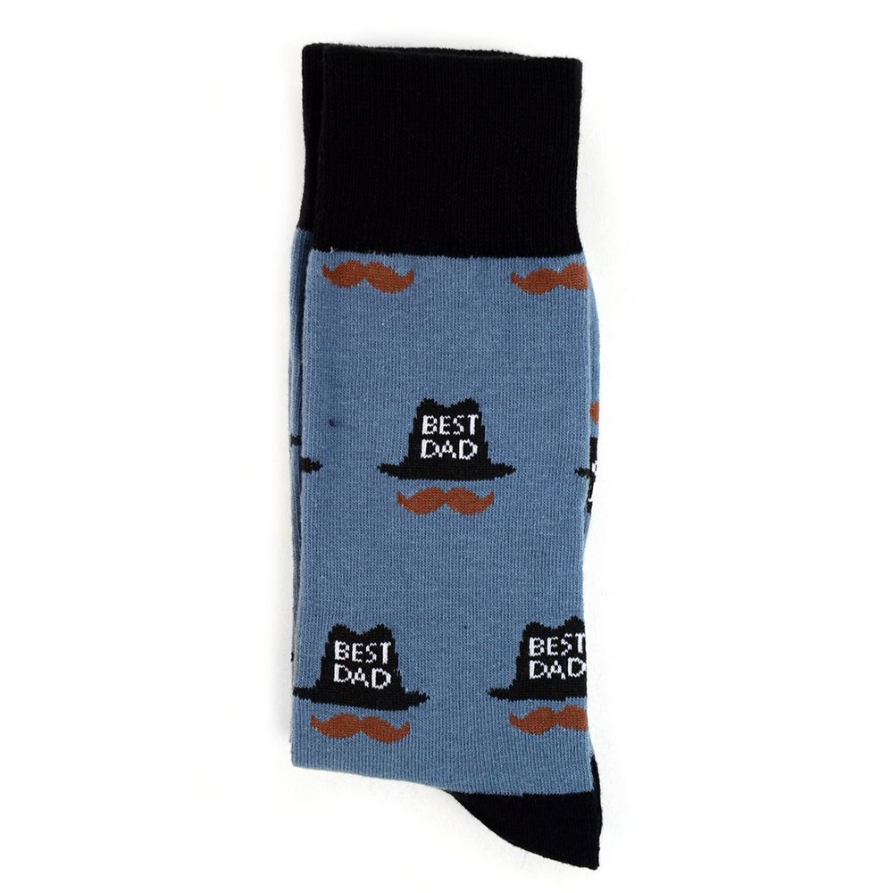 Best Dad Novelty Socks - Sjove Strømper - Herre Strømper fra Parquet hos The Prince Webshop