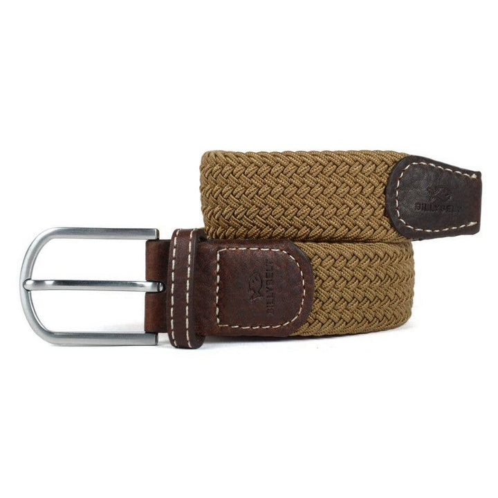 Billybelt Moka Woven Elastic Belt - Elastisk Komfort Bælte - Bælte fra Billybelt hos The Prince Webshop