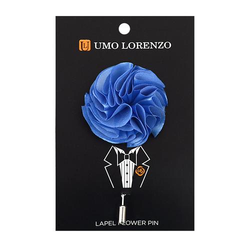 Blå Revers Blomst - Reversnål fra Umo Lorenzo hos The Prince Webshop