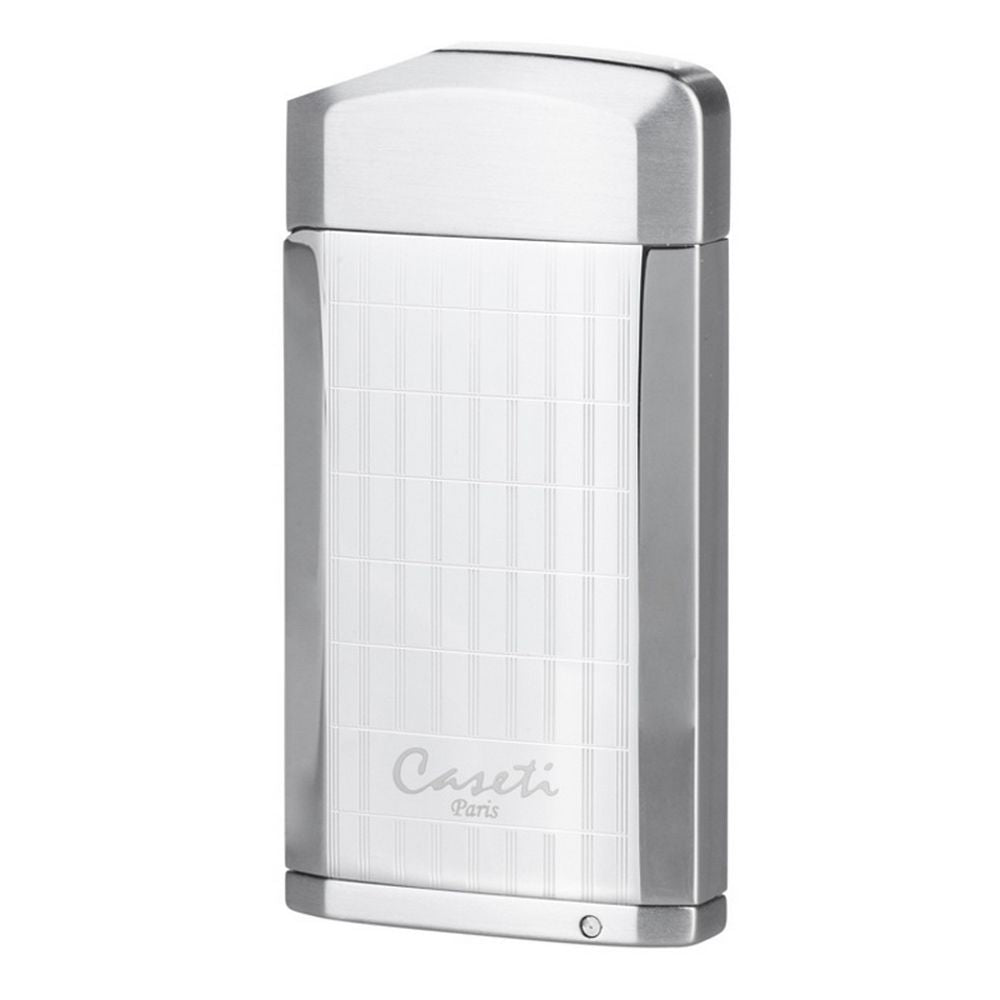CASETI Lighter Cigar Jet Chrome + Puncher - Lighter fra Caseti hos The Prince Webshop