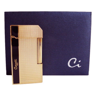 CASETI Rome Flint Lighter - Guld Elegance - Lighter fra Caseti hos The Prince Webshop