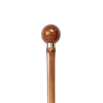 Bamboo Ball Cane - Bambus Stok - Spaderestok fra Charles Buyers & Co Ltd hos The Prince Webshop
