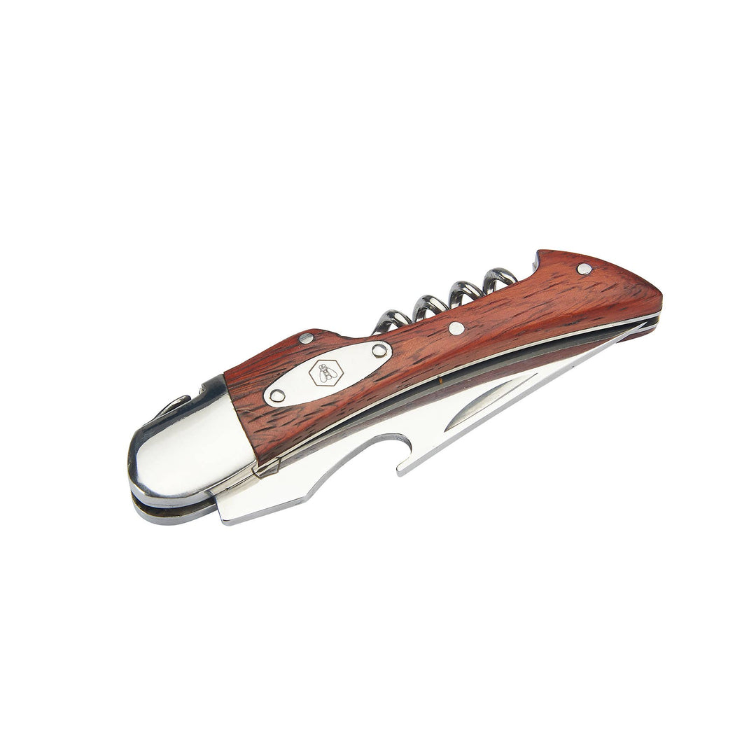 Laguiole Trifunction Folding Knife - Lommekniv og Flaskeåbner - Multifunktions Kniv fra Laguiole hos The Prince Webshop