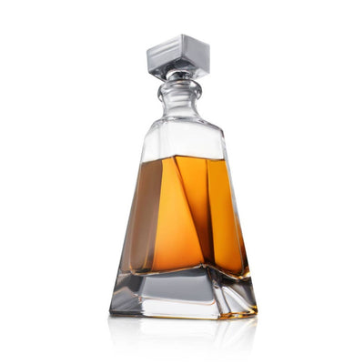 JoyJolt Atlas Crystal Whiskey Decanter - Glas Karaffel 0.6L - Whiskey Karaffel fra JoyJolt USA hos The Prince Webshop