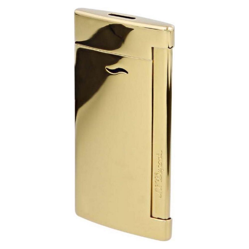 DUPONT SLIM 7 - Golden Jet Lighter - Lighter fra Dupont hos The Prince Webshop