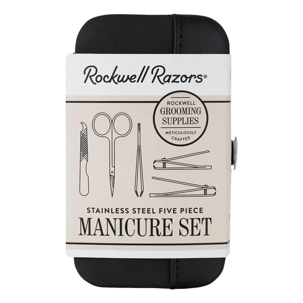 Rockwell 5 Stainless Steel Piece Manicure Set - Manicure Tool Sets fra Rockwell Razors Co. hos The Prince Webshop