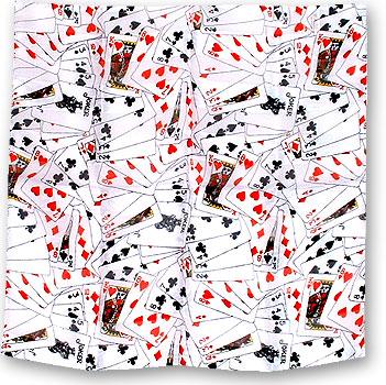 Foulard Playing Cards - Tørklæde fra L-Feed hos The Prince Webshop