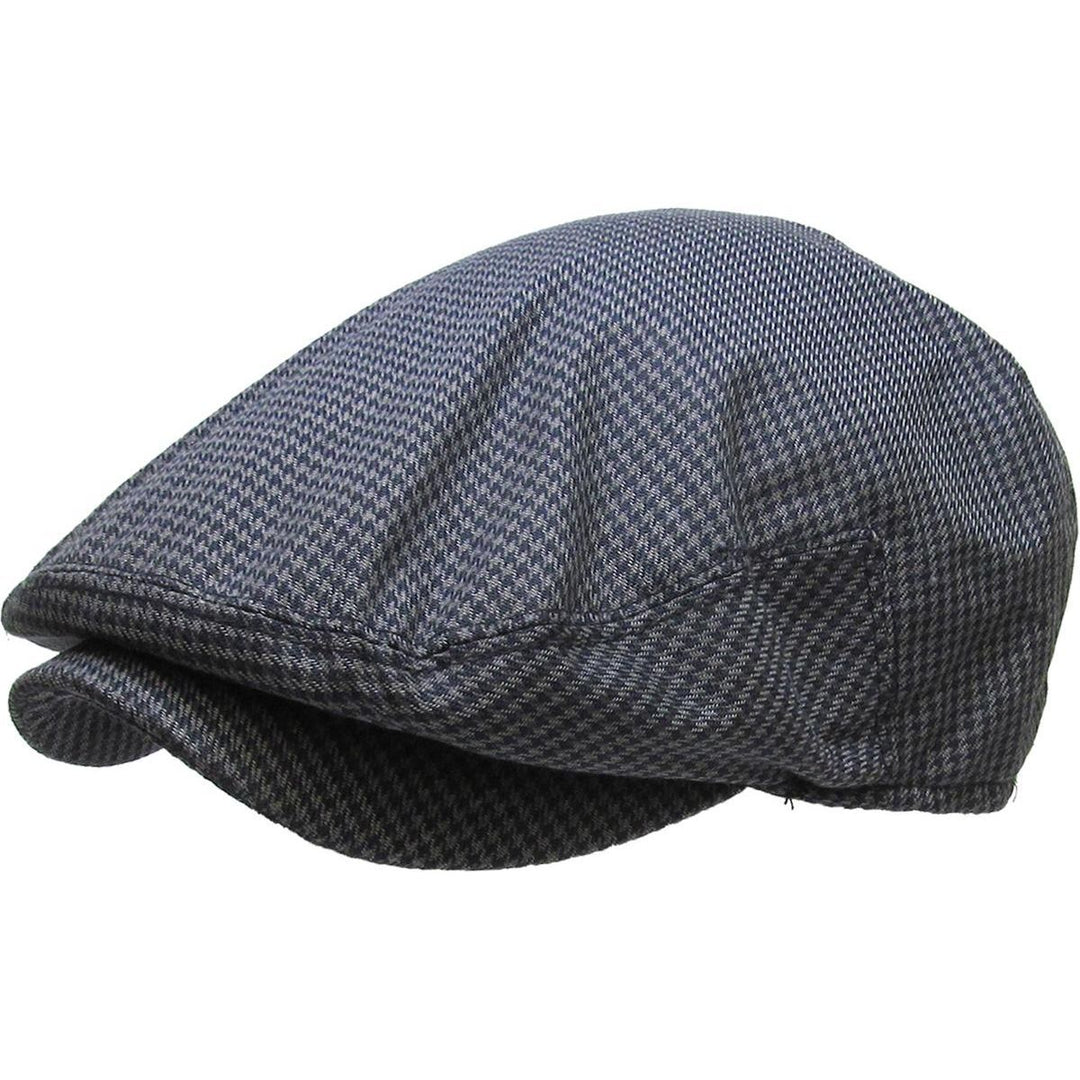 Grå City Boy Houndstooth Sixpence - Flat Cap fra Ethos hos The Prince Webshop