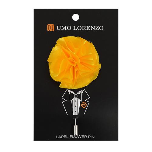 Gylden Revers Blomst - Reversnål fra Umo Lorenzo hos The Prince Webshop