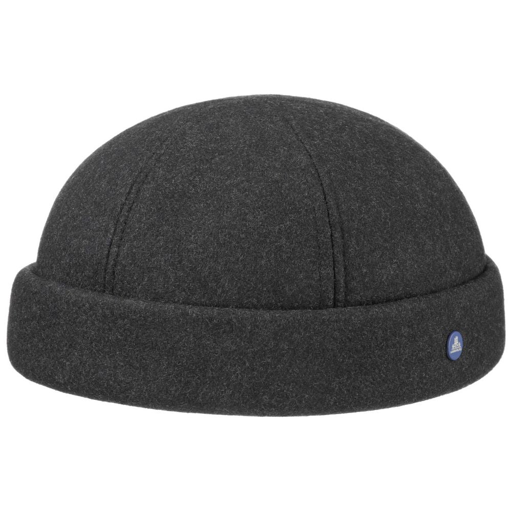 Hammaburg Teflon Docker Wool - Grå Dokker Cap - Docker Cap fra Hammaburg hos The Prince Webshop