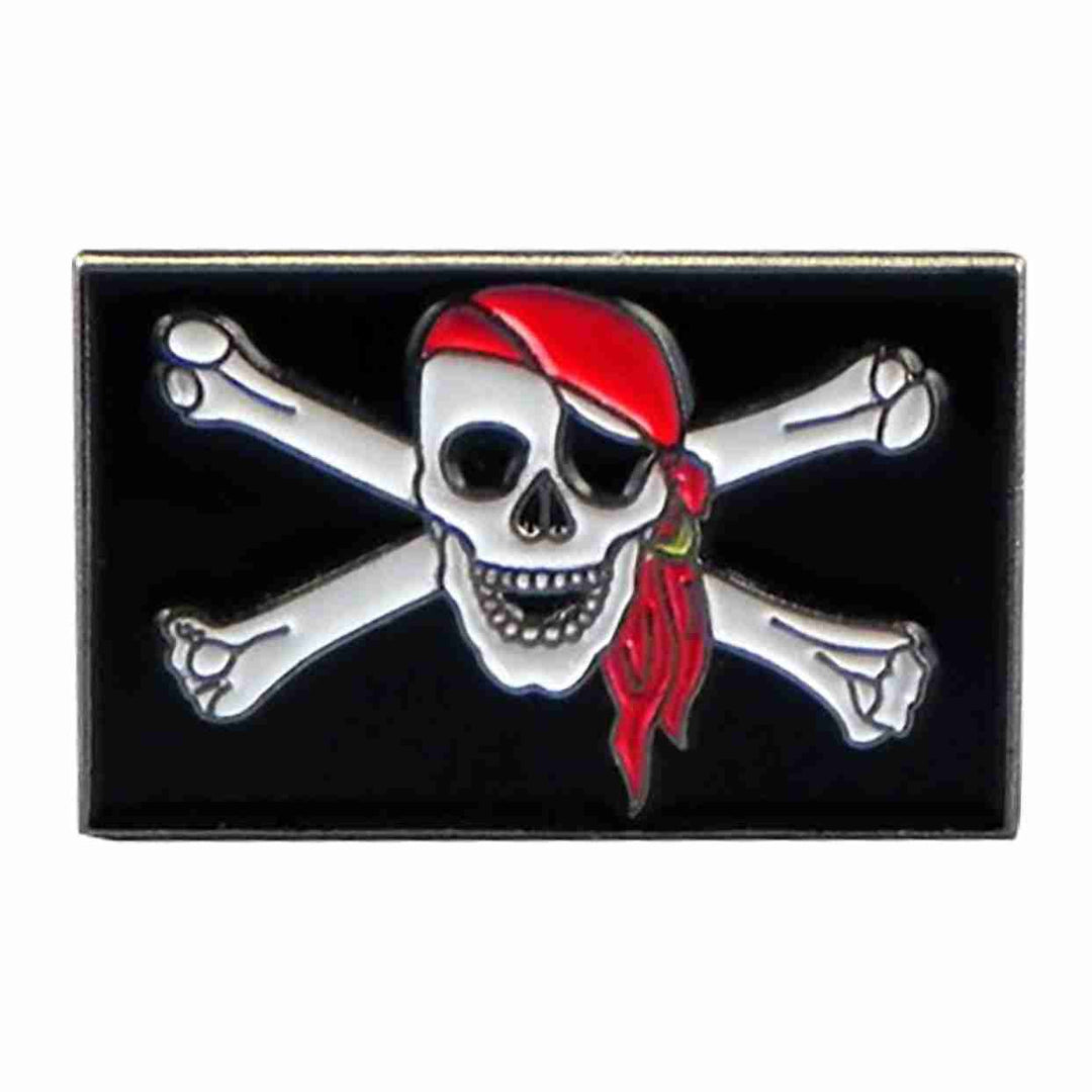 Jolly Roger Pin - Reversnål fra The Prince's Own hos The Prince Webshop