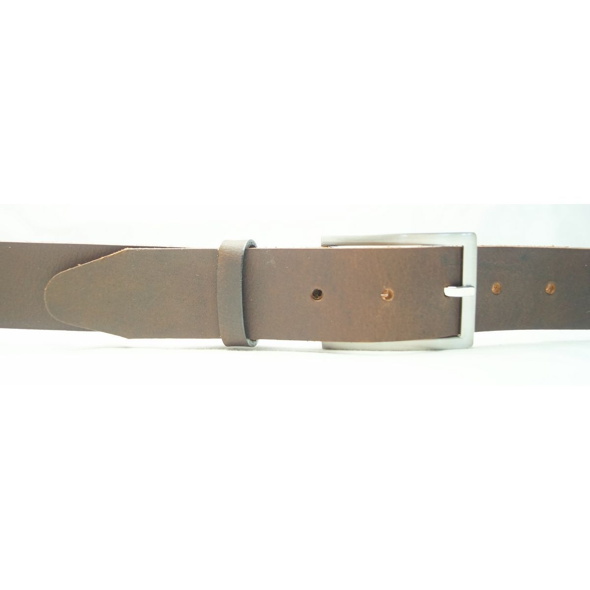 Læder Bælte - Calvin - Mørkebrunt - Bælte fra The Leather Belt Co. hos The Prince Webshop