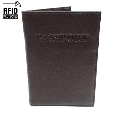 Læder Multi Pasholder med RFID beskyttelse - Mørkebrun - Pasholder fra Umo Lorenzo hos The Prince Webshop