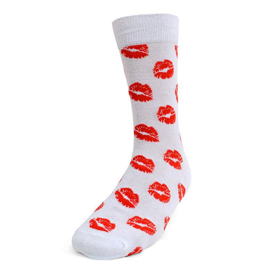 Lips Novelty Socks - Sjove Strømper i 2 Farver - Herre Strømper fra Parquet hos The Prince Webshop