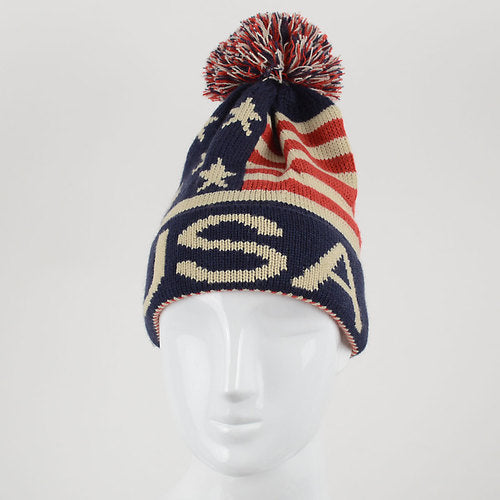 USA Beanie Hat - Hue fra The Prince's Collection hos The Prince Webshop