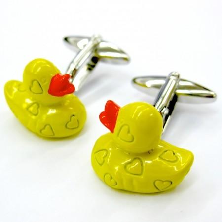 Manchetknapper Rubber Duck - Manchetknapper fra Maximilian Moss hos The Prince Webshop