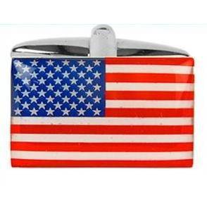 Manchetknapper Stars & Stripes - Manchetknapper fra Onyx Art of London hos The Prince Webshop