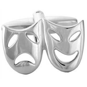 Manchetknapper Teater Masker - Manchetknapper fra Maximilian Moss hos The Prince Webshop