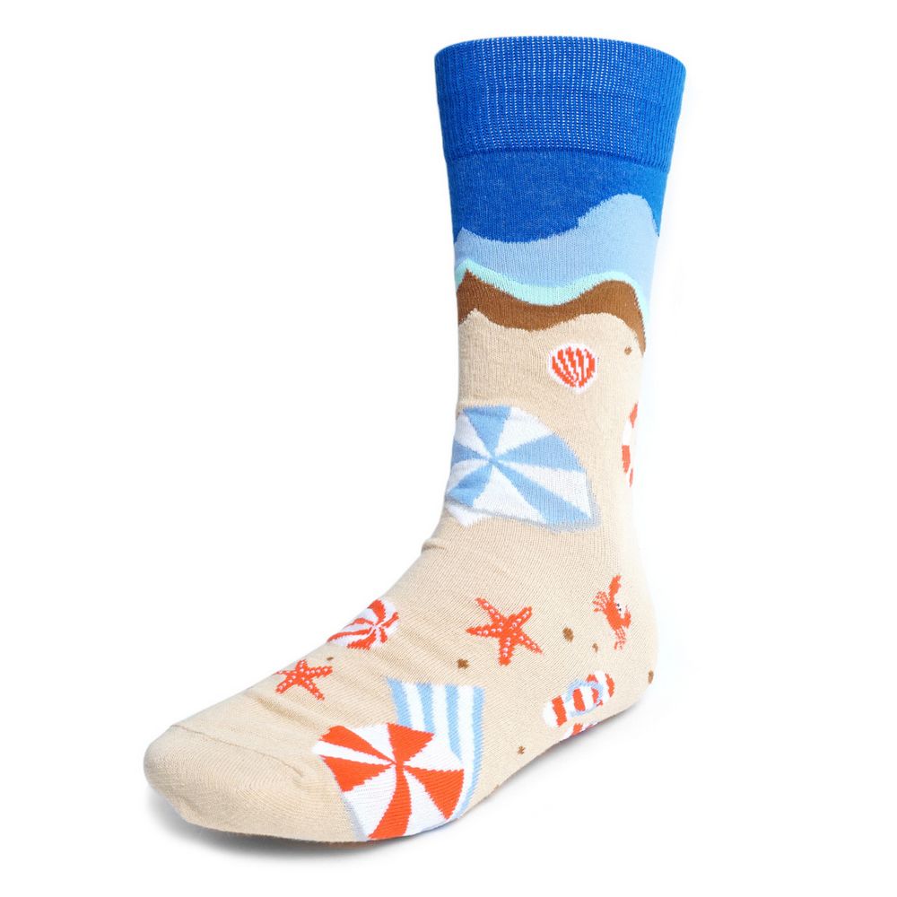 Summer Beach Socks - Sjove Strømper - Herre Strømper fra Parquet hos The Prince Webshop