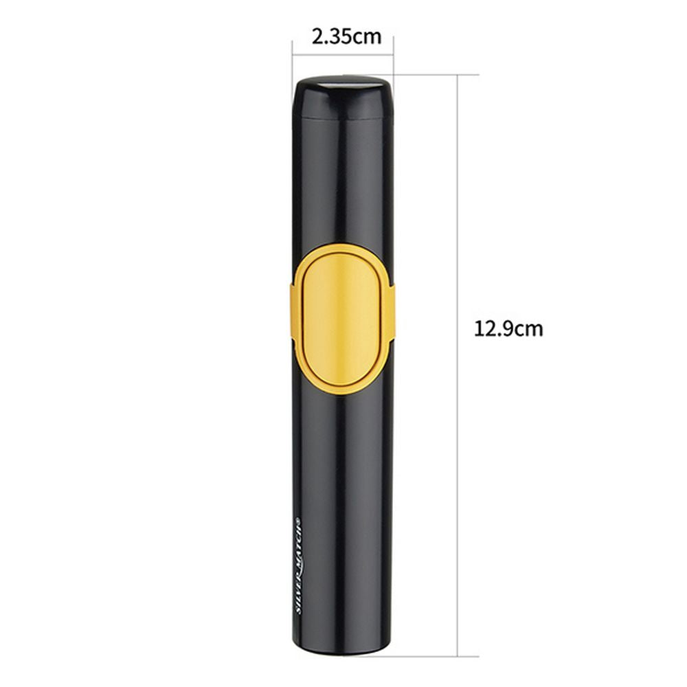 Siver Match Cigar Bord Lighter - Sort eller Gul - Lighter fra Silver Match hos The Prince Webshop