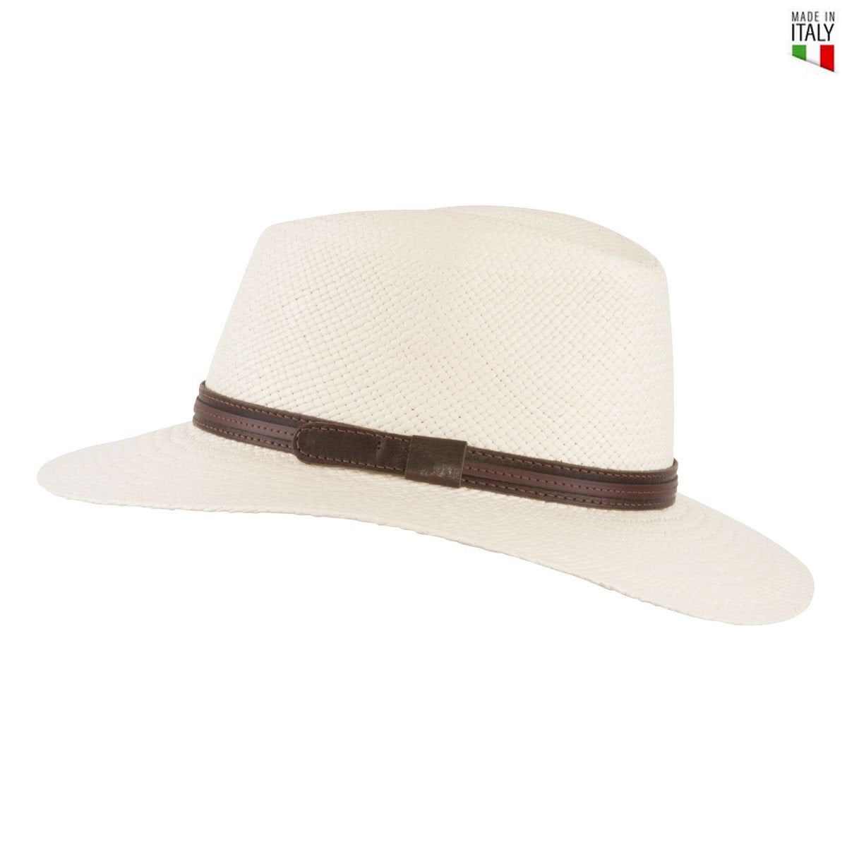 MJM Dude Panama Hat - Natur - Hat fra MJM Hats hos The Prince Webshop