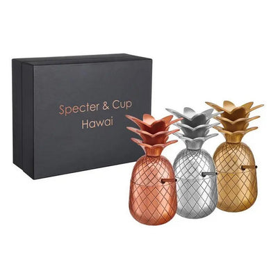 Specter & Cup - Ananas Cocktail Glas - Guld, Sølv eller Kobber - Cocktail Glas fra Specter & Cup hos The Prince Webshop