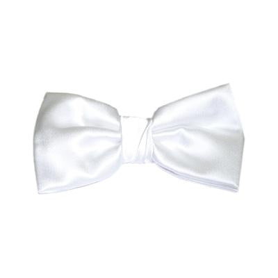 Quality Economy White Bow Tie - Butterfly fra Maximilian Moss hos The Prince Webshop