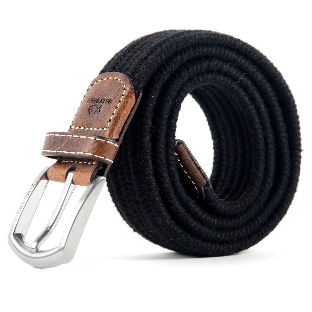 Billybelt Licorice CLUB Woven Elastic Belt - Elastisk Komfort Bælte - Bælte fra Billybelt hos The Prince Webshop