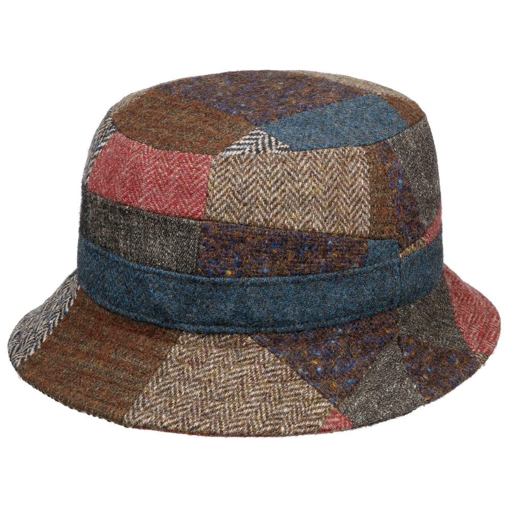 Stetson Patchwork Bucket Hat Tweed - Bucket Hat fra Stetson hos The Prince Webshop