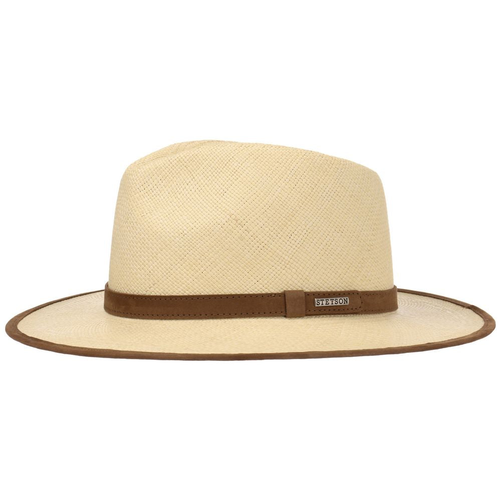 Stetson Traveller Crossover Panama Hat Natur - S (55 cm) - Hat fra Stetson hos The Prince Webshop