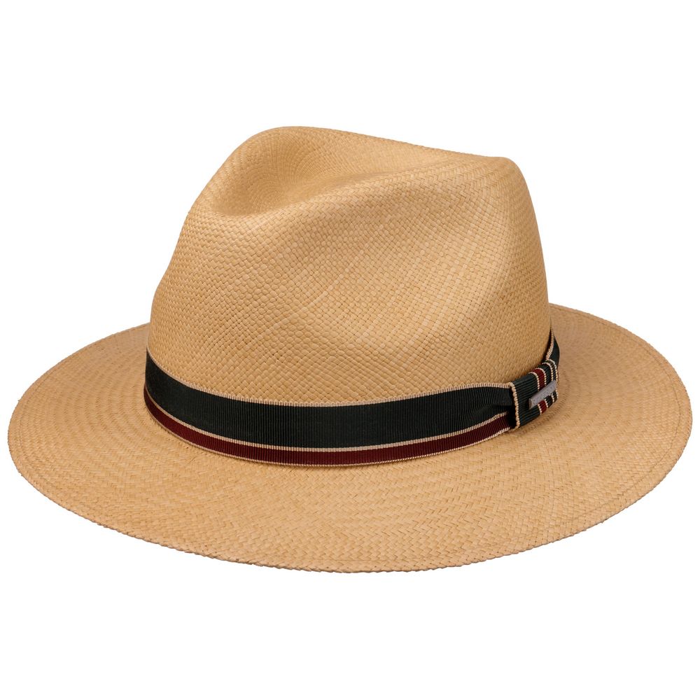 Stetson Traveller Panama Hat Natur - S (55 cm) - Traveller Hat fra Stetson hos The Prince Webshop